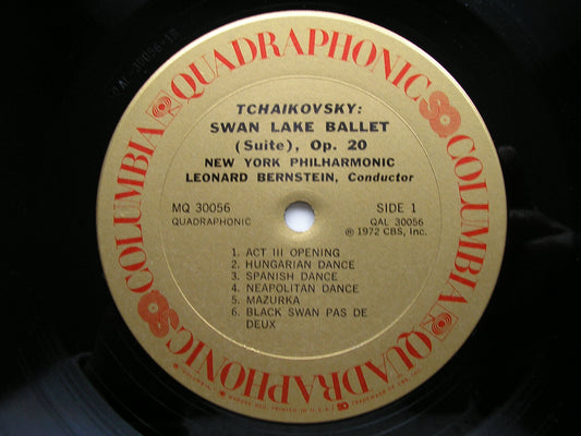 TCHAIKOVSKY: SWAN LAKE Suite Op. 20   BERNSTEIN / NEW YORK PHILHARMONIC   MQ 30056