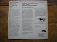 STRAVINSKY: THE RITE OF SPRING  RATTLE / NATIONAL YOUTH ORCHESTRA  ACM 2030
