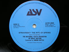STRAVINSKY: THE RITE OF SPRING  RATTLE / NATIONAL YOUTH ORCHESTRA  ACM 2030