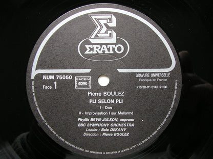 BOULEZ: PLI SELON PLI   BRYN-JULSON / BBC SYMPHONY / BOULEZ   NUM 75050
