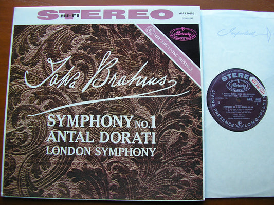 BRAHMS: SYMPHONY No. 1   DORATI / LONDON SYMPHONY     AMS 16082