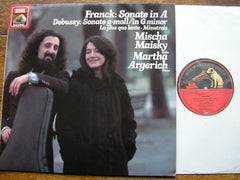 FRANCK: SONATA in A / DEBUSSY: SONATA in D    ARGERICH / MAISKY    ASD 4334