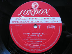 BRAHMS: SYMPHONY No. 4    RAFAEL KUBELIK / VIENNA PHILHARMONIC    CS 6170