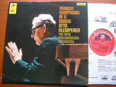 FRANCK: SYMPHONY in D    KLEMPERER / NEW PHILHARMONIA    SAX 5276