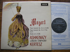 MOZART: PIANO CONCERTOS Nos. 8 & 9  ASHKENAZY / LONDON SYMPHONY / KERTESZ    SXL 6259