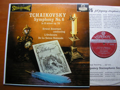 TCHAIKOVSKY: SYMPHONY No. 6    ANSERMET / SUISSE ROMANDE ORCHESTRA   CS 6108