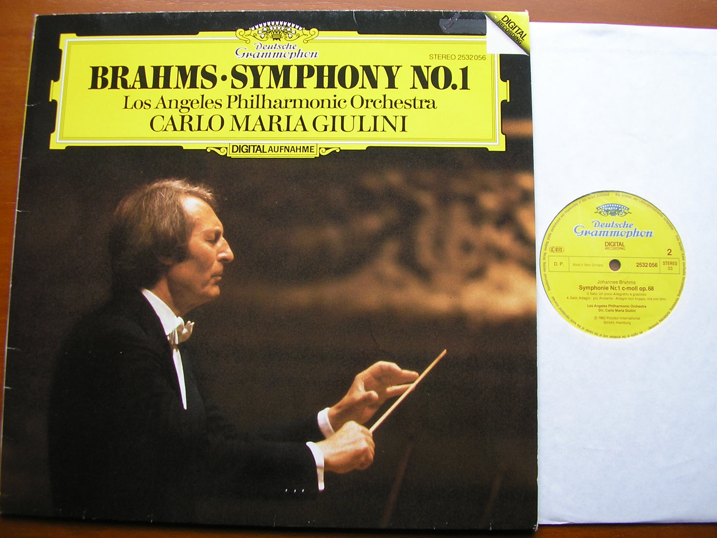 BRAHMS: SYMPHONY No. 1   GIULINI / LOS ANGELES PHILHARMONIC   2532 056