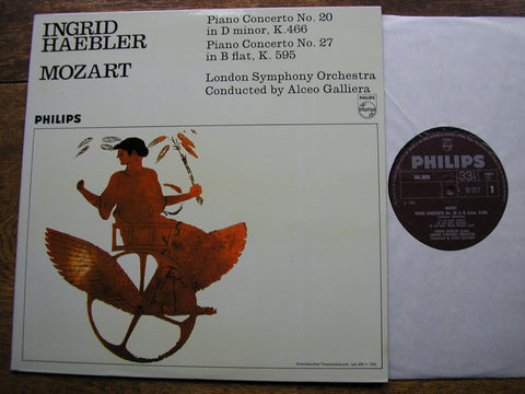 MOZART: PIANO CONCERTOS Nos. 20 & 27  HAEBLER / LONDON SYMPHONY / GALLIERA  SAL 3626