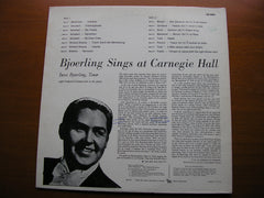 BJOERLING SINGS AT CARNEGIE HALL: ARIAS & SONGS    JUSSI BJOERLING   LM 2003
