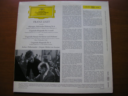 LISZT: MAZEPPA / HUNGARIAN RHAPSODIES Nos. 4 & 5 / HUNGARIAN FANTASIA     CHERKASSKY / BERLIN PHILHARMONIC / KARAJAN     138 692
