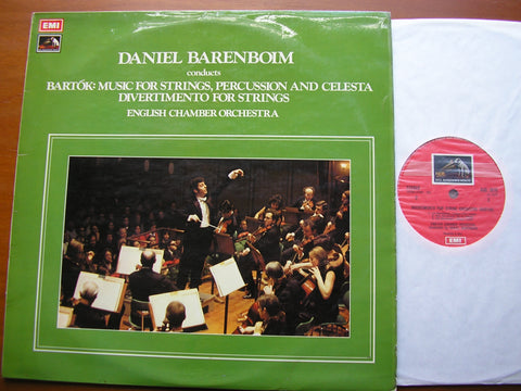 BARTOK: MUSIC FOR STRINGS, PERCUSSION & CELESTA DANIEL BARENBOIM / ENGLISH CHAMBER ORCHESTRA ASD 2670