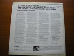 BARTOK: MUSIC FOR STRINGS, PERCUSSION & CELESTA DANIEL BARENBOIM / ENGLISH CHAMBER ORCHESTRA ASD 2670