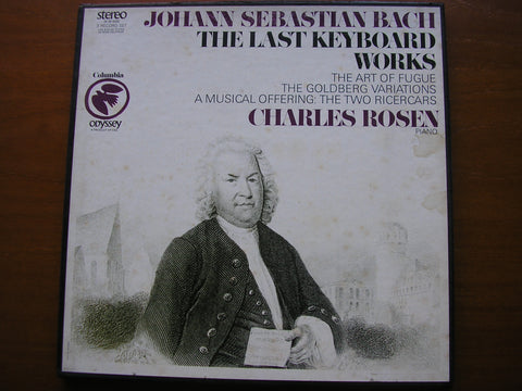 BACH: THE LAST KEYBOARD WORKS     CHARLES ROSEN     32 36 0020