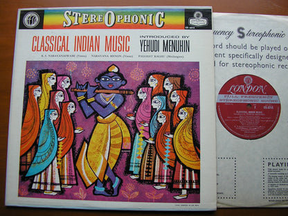 CLASSICAL INDIAN MUSIC   NARAYANASWAMI / MENON / RAGHU / MENUHIN     CS 6213