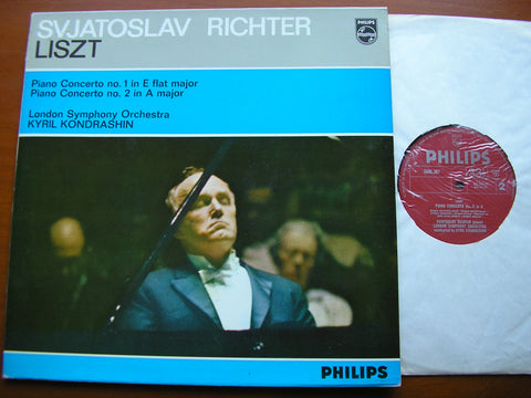 LISZT: PIANO CONCERTOS Nos. 1 & 2     RICHTER / LONDON  SYMPHONY / KONDRASHIN   835 474