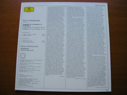 TCHAIKOVSKY: SYMPHONY No. 6 'Pathetique'    KARAJAN / BERLIN PHILHARMONIC   2530 774