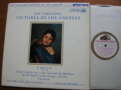 THE FABULOUS VICTORIA DE LOS ANGELES    SONG RECITAL WITH GERALD MOORE     ASD 413