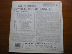 THE FABULOUS VICTORIA DE LOS ANGELES    SONG RECITAL WITH GERALD MOORE     ASD 413