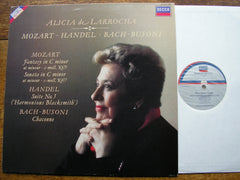 ALICIA DE LARROCHA PLAYS MOZART / BACH - BUSONI / HANDEL    417 372