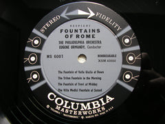 RESPIGHI: PINES OF ROME / FOUNTAINS OF ROME    ORMANDY / PHILADELPHIA ORCHESTRA   MS 6001