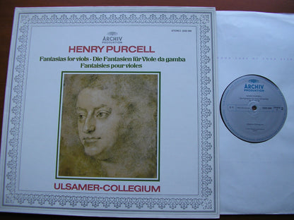 PURCELL: FANTASIAS FOR VIOLS    ULSAMER COLLEGIUM     2533 366