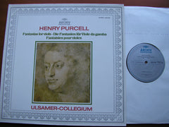 PURCELL: FANTASIAS FOR VIOLS    ULSAMER COLLEGIUM     2533 366