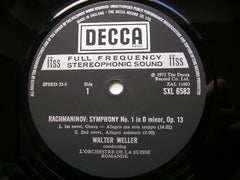 RACHMANINOV: SYMPHONY No. 1   WELLER / SUISSE ROMANDE  SXL 6583