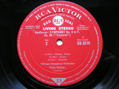 BEETHOVEN: SYMPHONY No. 6 'Pastoral'    REINER / CHICAGO SYMPHONY   SB 6510