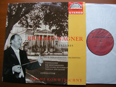 WAGNER: FOUR OVERTURES    KONWITSCHNY / CZECH PHILHARMONIC   SUA ST 50014