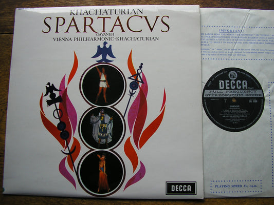 KHACHATURIAN: SPARTACUS / GAYANEH    ARAM KHACHATURIAN / VIENNA PHILHARMONIC   SXL 6000