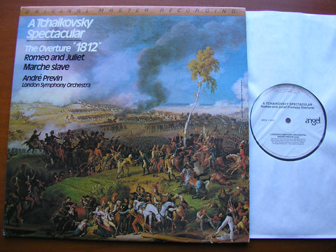 TCHAIKOVSKY: OVERTURE 1812 / ROMEO & JULIET / MARCHE SLAVE    PREVIN / LONDON SYMPHONY   MFSL 1-502