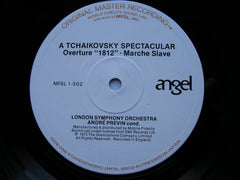 TCHAIKOVSKY: OVERTURE 1812 / ROMEO & JULIET / MARCHE SLAVE    PREVIN / LONDON SYMPHONY   MFSL 1-502