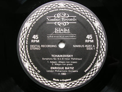 TCHAIKOVSKY: SYMPHONY No. 6     BATIZ / LONDON PHILHARMONIC    NIMBUS 45201