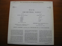 BACH: ORCHESTRAL SUITES Nos. 2 & 3 / SINFONIA     ANSERMET / SUISSE ROMANDE    CS 6243