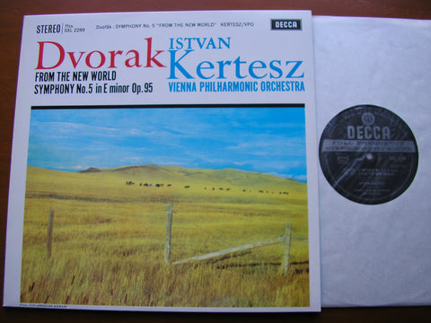 DVORAK: SYMPHONY No. 9 'From the New World'    KERTESZ / VIENNA PHILHARMONIC    SXL 2289