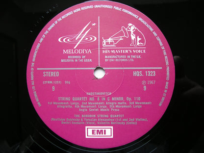 SHOSTAKOVICH: STRING QUARTETS 1 - 13 & 14 / 15  THE BORODIN QUARTET & THE BEETHOVEN QUARTET    SLS 879 & HQS 1362