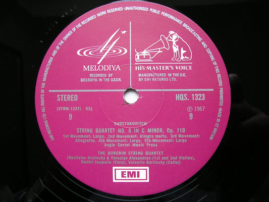 SHOSTAKOVICH: STRING QUARTETS 1 - 13 & 14 / 15  THE BORODIN QUARTET & THE BEETHOVEN QUARTET    SLS 879 & HQS 1362