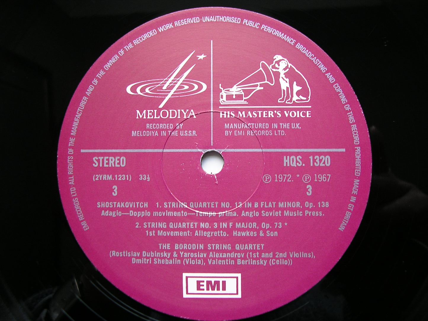 SHOSTAKOVICH: STRING QUARTETS 1 - 13 & 14 / 15  THE BORODIN QUARTET & THE BEETHOVEN QUARTET    SLS 879 & HQS 1362