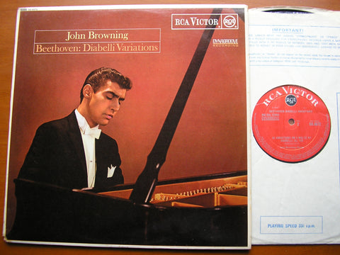 BEETHOVEN: DIABELLI VARIATIONS   JOHN BROWNING     SB 6672