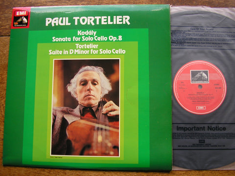 KODALY: SONATA FOR SOLO CELLO / TORTELIER: SUITE in D   TORTELIER   ASD 3458