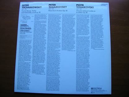 TCHAIKOVSKY: PIANO TRIO  VLADIMIR ASHKENAZY / LYNN HARRELL / ITZHAK PERLMAN     ASD 4036