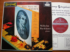 HAYDN: PIANO MUSIC     WILHELM BACKHAUS    CS 6060