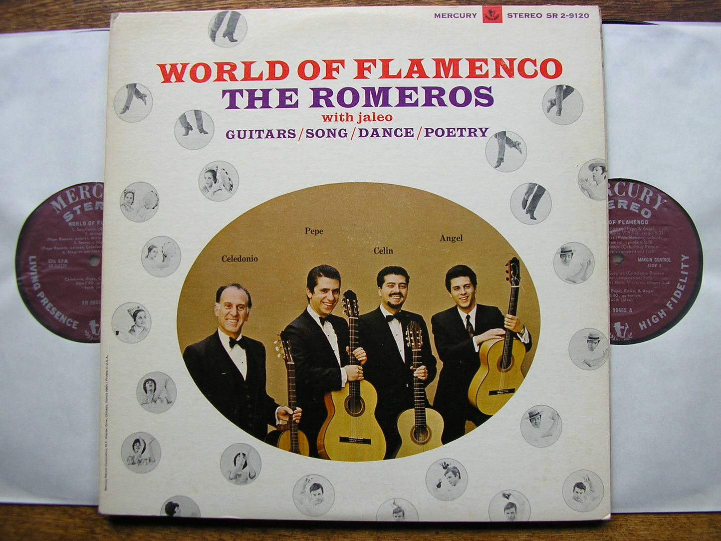 WORLD OF FLAMENCO  THE ROMEROS    MERCURY SR 2 9120