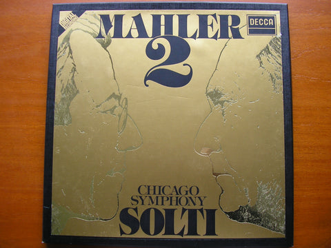 MAHLER: SYMPHONY No. 2 'Resurrection'   BUCHANAN / ZAKAI / CHICAGO SYMPHONY / SOLTI    D229D2