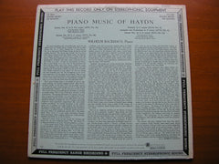 HAYDN: PIANO MUSIC     WILHELM BACKHAUS    CS 6060