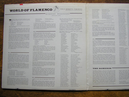 WORLD OF FLAMENCO  THE ROMEROS    MERCURY SR 2 9120
