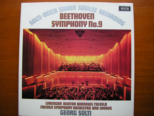 BEETHOVEN: SYMPHONY No. 9    SOLOISTS / CHICAGO SYMPHONY / SOLTI   6BB 121-2