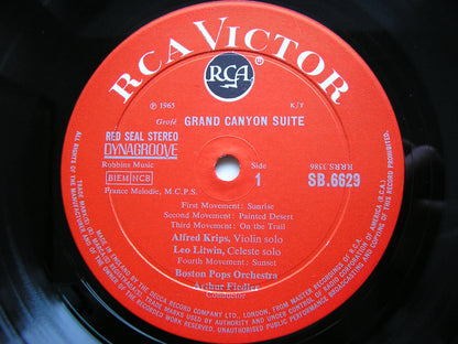 GROFE: GRAND CANYON SUITE / BERNSTEIN: OVERTURE 'Candide'     FIEDLER / BOSTON POPS     SB 6629