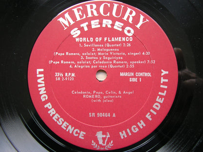 WORLD OF FLAMENCO  THE ROMEROS    MERCURY SR 2 9120