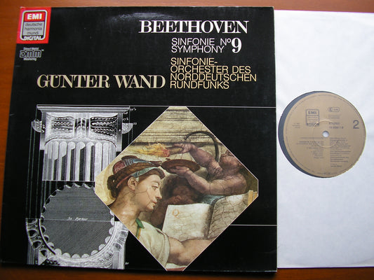 BEETHOVEN: SYMPHONY No. 9    SOLOISTS / NDR ORCHESTRA / WAND  EL 16 9595